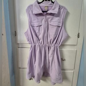 Duluth Trading Co. Sol Survivor Tunic Vest Lavender Sun Protection Women’s Sz 2X
